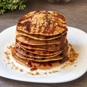 Ябълкови мини палачинки за закуска